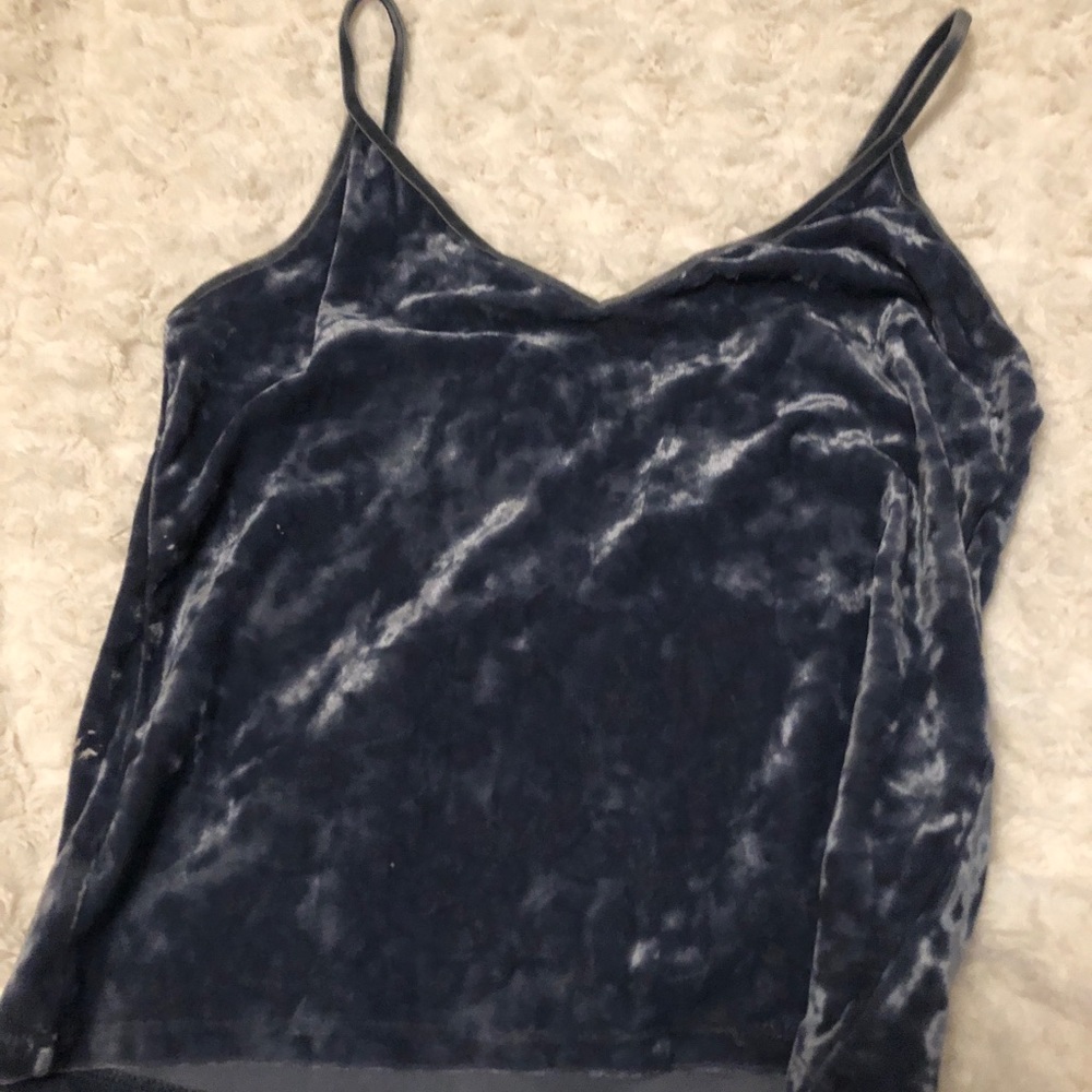 velvet tank top
